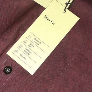 Men's Long Sleeve Quick Dry Non-Iron Dress Shirt